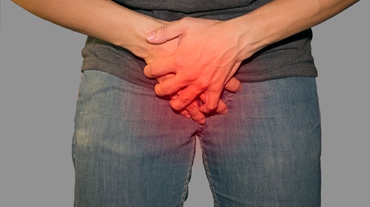 Im penis stechen Prostata: Schmerzen